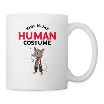 Raccoon design for possum and possums - Mug - white - Right