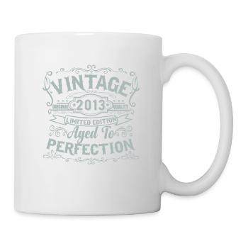 Limited Edition 2013 Vintage. Aged to Perfection - Tasse - Weiß - Rechts