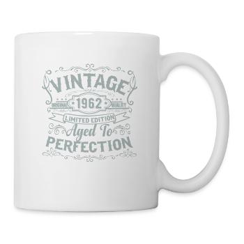 Limited Edition 1962 Vintage. Aged to Perfection - Tasse - Weiß - Rechts