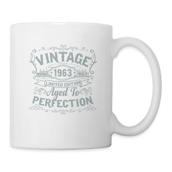 Limited Edition 1963 Vintage. Aged to Perfection - Tasse - Weiß - Rechts