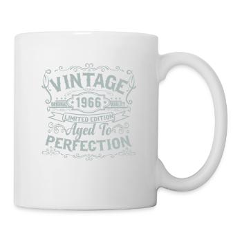 Limited Edition 1966 Vintage. Aged to Perfection - Tasse - Weiß - Rechts