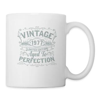 Limited Edition 1977 Vintage. Aged to Perfection - Mug - white - Right