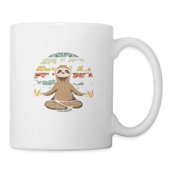 Zwischen Leber und Nierchen ein Bierchen - Tasse - Weiß - Rechts