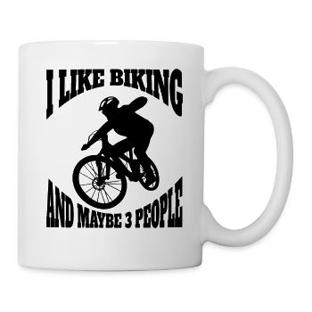 Cycling Cycling Cyclists Cyclists - Mug - white - Right