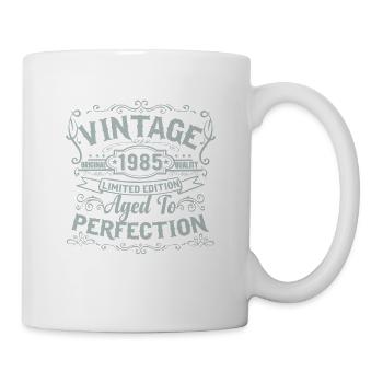 Limited Edition 1985 Vintage. Aged to Perfection - Tasse - Weiß - Rechts