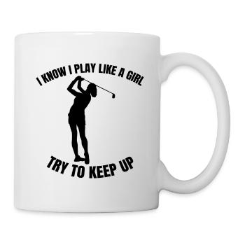 Terrain de golf Golf Golf Golf Club - Mug blanc - blanc - Droite