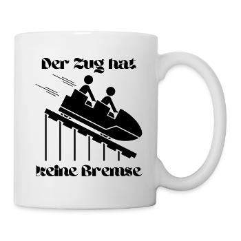 Partyspruch für Malle, Karneval ect. - Kostümidee - Tasse - Weiß - Rechts