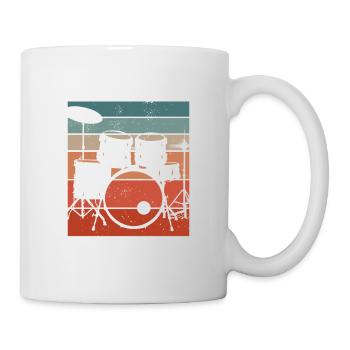 Je Peux Pas J'ai Batterie Batteur - Mug blanc - blanc - Droite