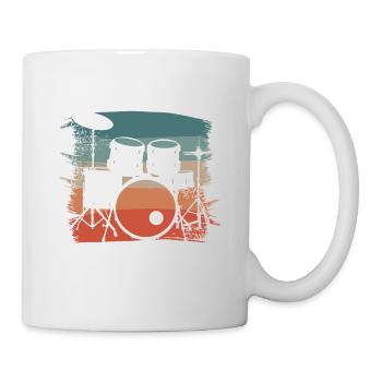 Je Peux Pas J'ai Batterie Batteur - Mug blanc - blanc - Droite