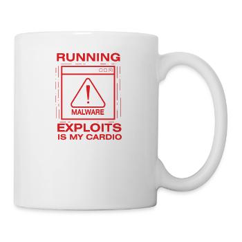 Hacker Programmeur Développeur Informatique - Mug blanc - blanc - Droite