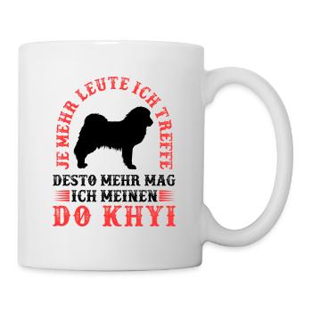 Do Khyi mehr mögen Tibetmastiff Tibetdogge - Tasse - Weiß - Rechts