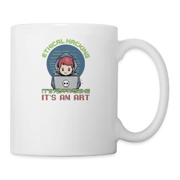 Hacker Programmeur Développeur Informatique - Mug blanc - blanc - Droite