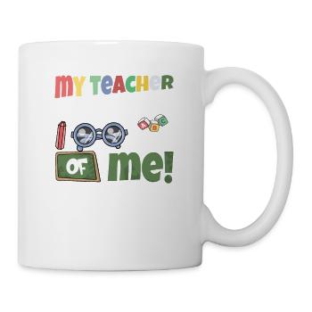 Mein Lehrer Hat 100 Tage Von Mir Überlebt! - Tasse - Weiß - Rechts