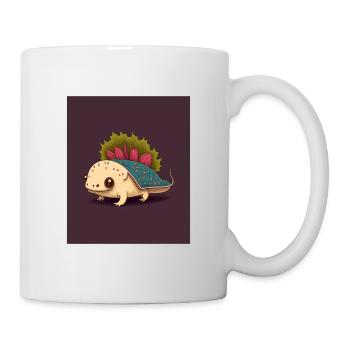 J’adore les tacos Morphed Axolotl Taco Lover - Mug blanc - blanc - Droite