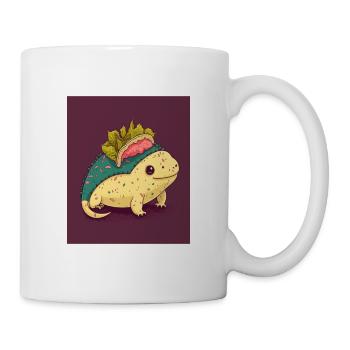 J’adore les tacos Morphed Axolotl Taco Lover - Mug blanc - blanc - Droite