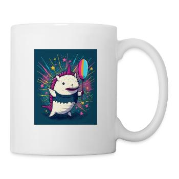 Cinco De Mayo Pinata Party Cute Axolotl Pinata - Mug - white - Right