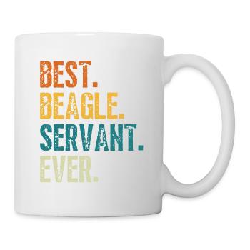 BEST BEAGLE SERVANT EVER - Mug - white - Right