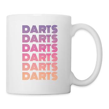 Play Darts Darts - Mug - white - Right