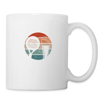 Je Peux Pas J'ai Padel Et Apéro Padeliste - Mug blanc - blanc - Droite