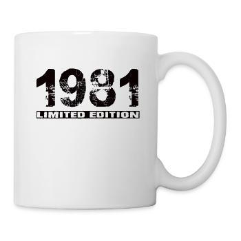 Édition limitée 1981 - Mug blanc - blanc - Droite
