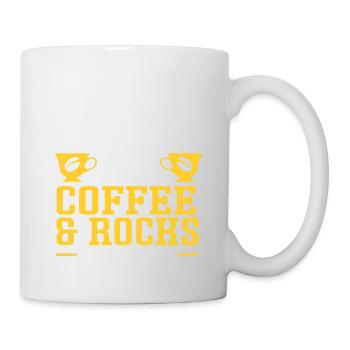 Géologue de la géologie collectrice de roches - Mug blanc - blanc - Droite