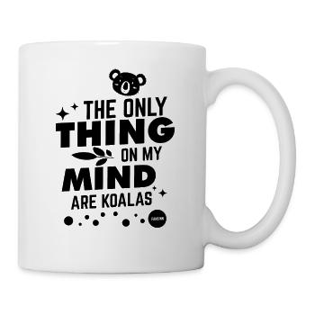great koala picture for kids - Mug - white - Right