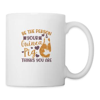 La personne pour qui votre cobaye est vous - Mug blanc - blanc - Droite