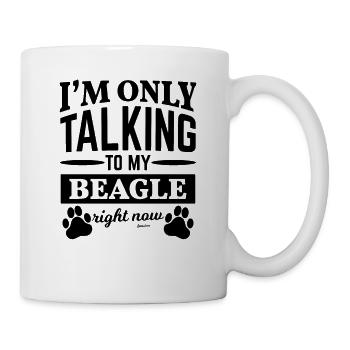 Dicton Beagle - Mug blanc - blanc - Droite