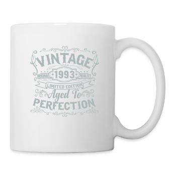 Limited Edition 1993 Vintage. Aged to Perfection - Tasse - Weiß - Rechts