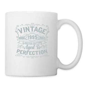Limited Edition 1995 Vintage. Aged to Perfection - Tasse - Weiß - Rechts