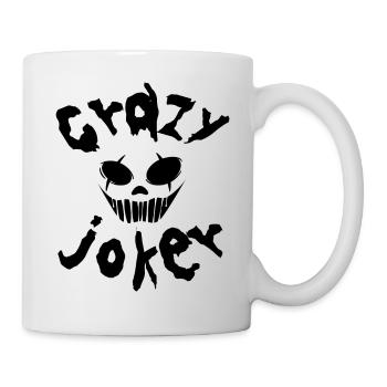 Geschenk für Männer, Frauen, Humor, humorvolles T-Shirt - Tasse - Weiß - Rechts