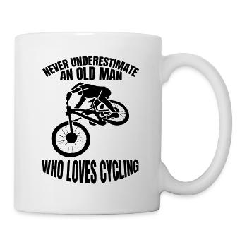 Cyclistes cyclistes Cyclistes cyclistes - Mug blanc - blanc - Droite
