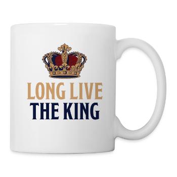 Es lebe König Karl Dritte Krönung 2023 - Tasse - Weiß - Rechts