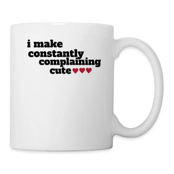 Funny Y2k Shirt, Y2k Baby Tee, Y2k Graphic Shirt, - Mug - white - Right