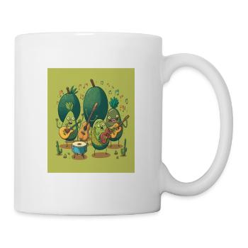 Mexican American Musician Mexican Food Band - Mug - white - Right
