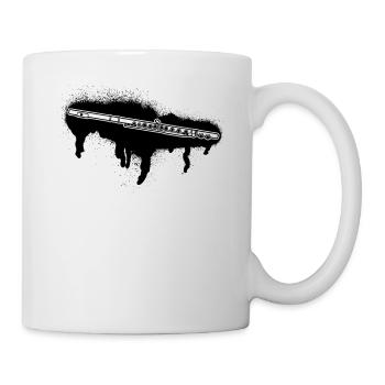 Flute Flute player Flutist - Mug - white - Right