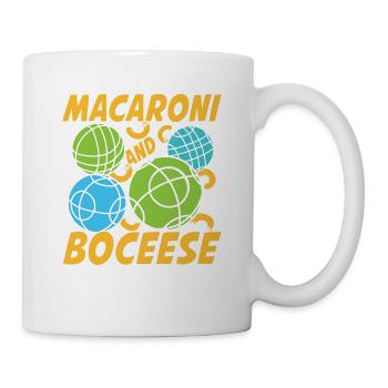 Petanque Petanque Boccia Bocce Boule für einen - Tasse - Weiß - Rechts