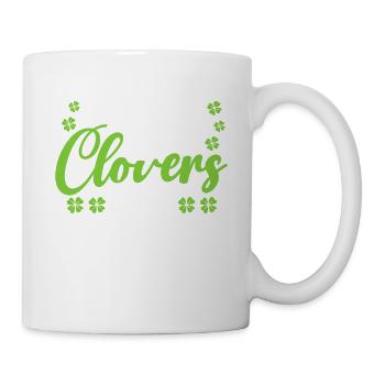 J’enseigne les trèfles les plus doux dans le patch - Mug blanc - blanc - Droite