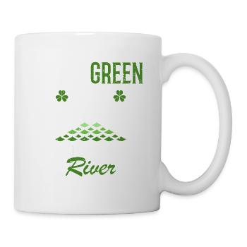 Je suis aussi vert que la Chicago River St. - Mug blanc - blanc - Droite
