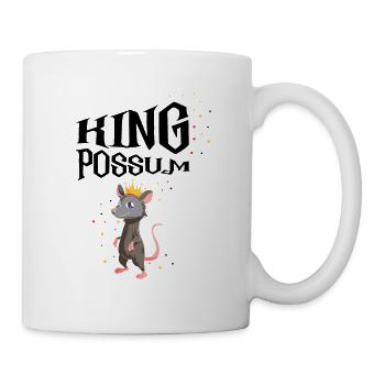 Opossum Design for Raccoon Fans and Possums - Mug - white - Right