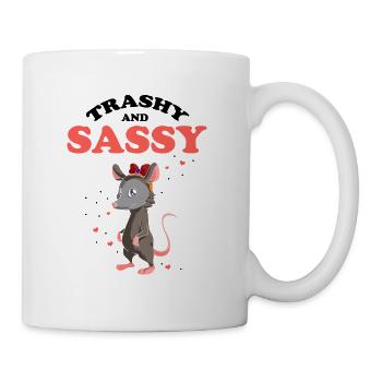 Opossum Design for Raccoon Fans and Possums - Mug - white - Right
