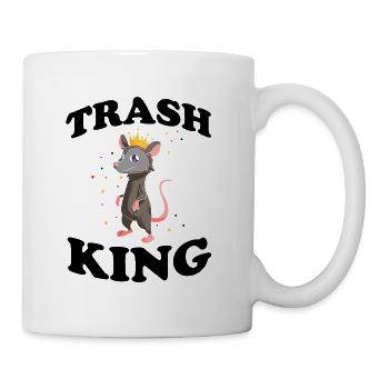 Opossum Design for raccoon fans and marsupial - Mug - white - Right