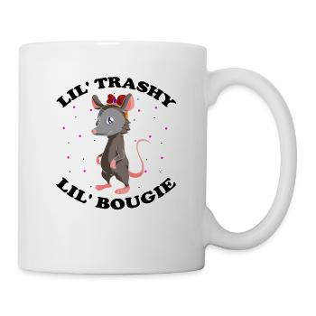 Opossum Design for Raccoon Fans and Possums - Mug - white - Right