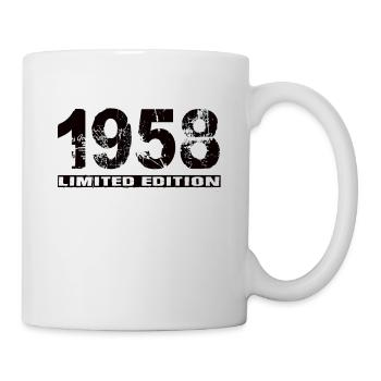 Limited Edition 1958 - Tasse - Weiß - Rechts