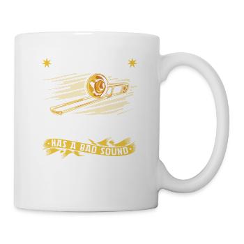 Rusty Trombone Has A Bad Sound, Adult Humor - Tasse - Weiß - Rechts