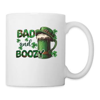 All Irish Ireland Clover Green St Patrick’s Day - Mug blanc - blanc - Droite