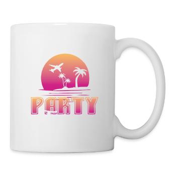 L'équipe de la fête de Barcelone - Mug blanc - blanc - Droite