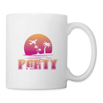Ibiza Party Team - Mug - white - Right