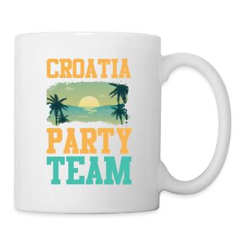 Croatia Party Team - Mug - white - Right