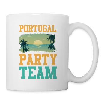 L'équipe du Portugal - Mug blanc - blanc - Droite